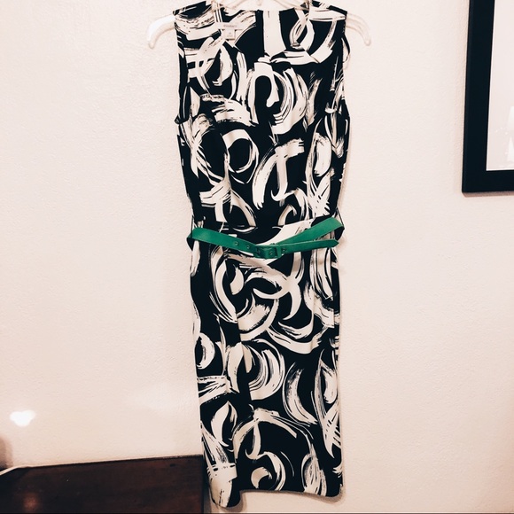 Dressbarn Black & White Dress - Picture 4 of 8